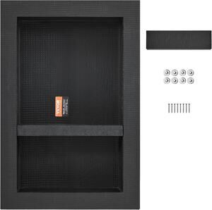 VEVOR 16" x 24" Tile-Ready Recessed Shower Niche with Double Shelf